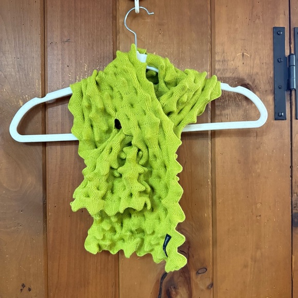Saint James Accessories - SAINT JAMES Green Alveole Scarf